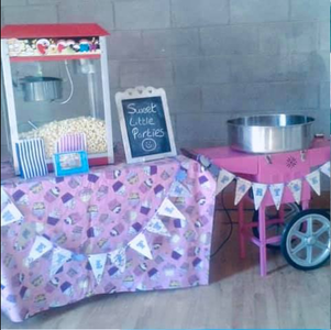 Candy floss party for 10 kids - Sweet Little Parties