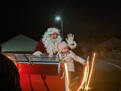 Santa Visits Killen 2022 - Clonmeen Cottages  (40)